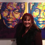 Nancy and Mandela painting - Studio 905