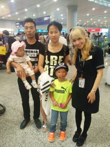 DFW FA, Yi Shan Lu returns 5 year old Zexi to her family in Shanghai