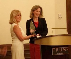 Rep Comstock receives TIP Hero Award from ML Murray